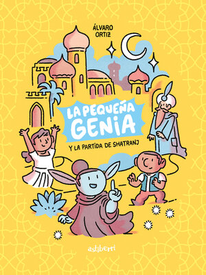 cover image of La pequeña genia y la partida de shatranj